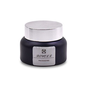 Black Cream Jar